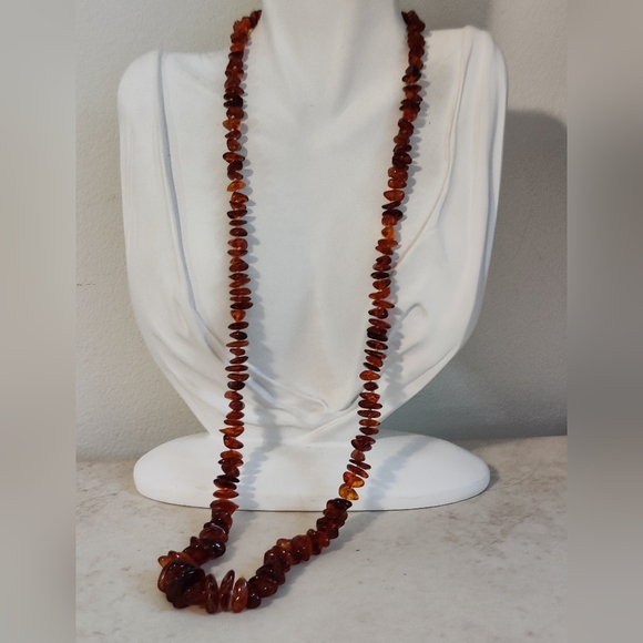 Vintage Baltic Amber Necklace - Picture 5 of 16